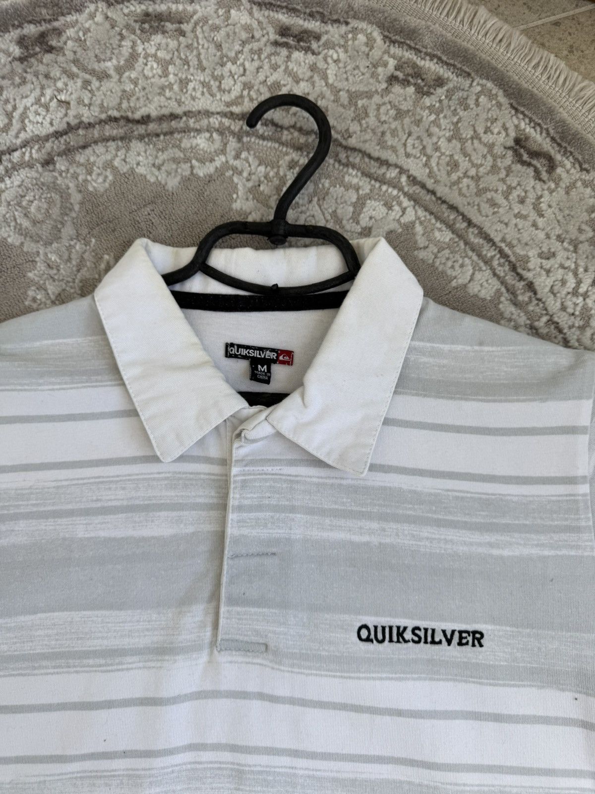 Quiksilver Vintage Quiksilver Shirt Mens XL Gray 90s Surf Skate RARE Ne Size US M / EU 48-50 / 2 - 11 Thumbnail