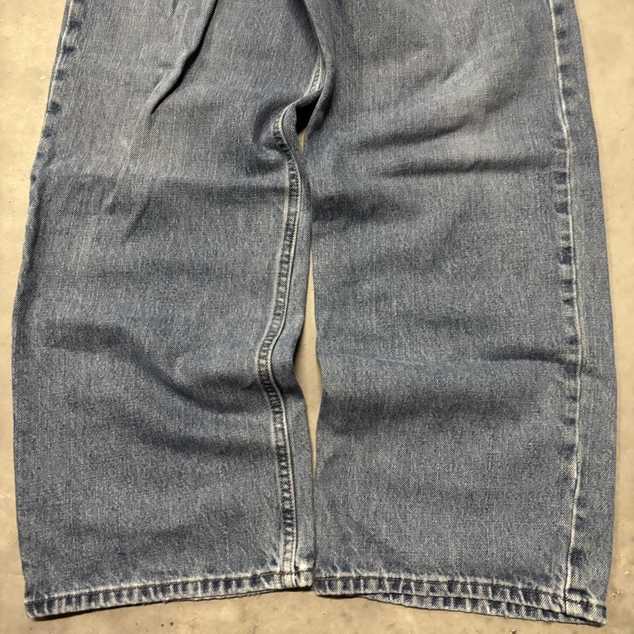 Japanese Brand × Vintage Crazy Vintage Y2K/2000 Grunge Medium Wash Essential Denim Jeans! Size US 34 / EU 50 - 6 Thumbnail