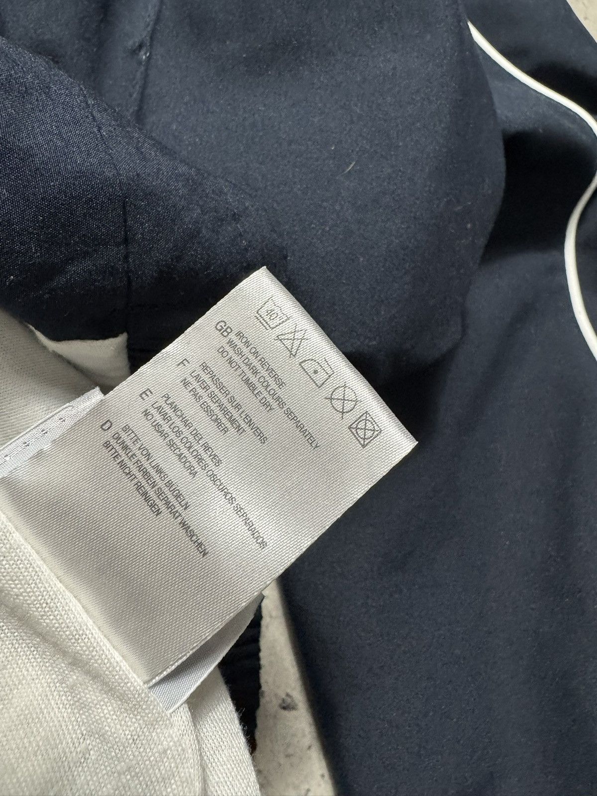 Reebok Reebok Vintage Navy Nylon Track Suit Jacket & Pants Size M Size US M / EU 48-50 / 2 - 12 Thumbnail