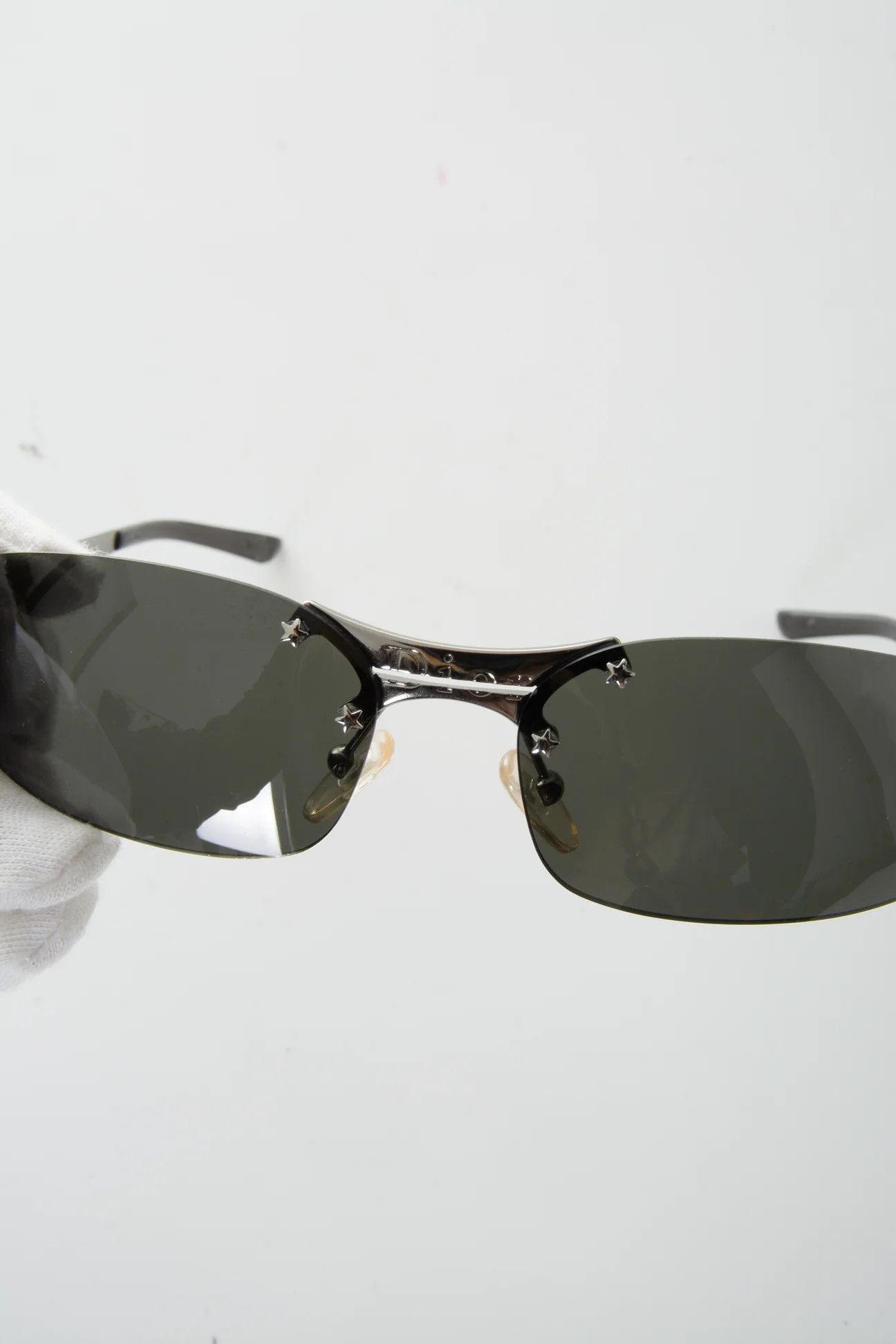 Dior ⚡️ Christian Dior Sunglasses Mini Pop Shield Mask Vintage Size ONE SIZE - 1 Thumbnail