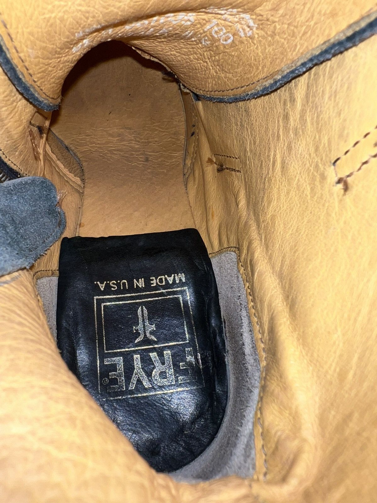 Frye Frye Sabrina Double Buckle Fatigue Leather Made In USA Boots Size US 9.5 / IT 39.5 - 15 Thumbnail