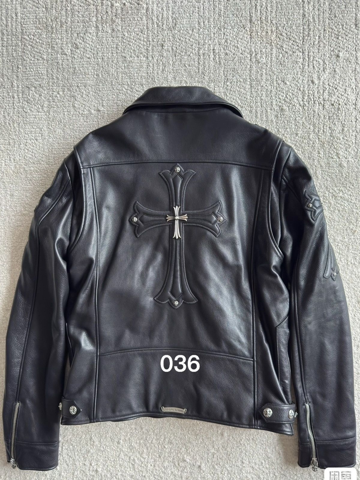 Chrome Hearts Chrome Hearts JJ Dean Full Cross Leather Jacket Size US XL / EU 56 / 4 - 2 Thumbnail