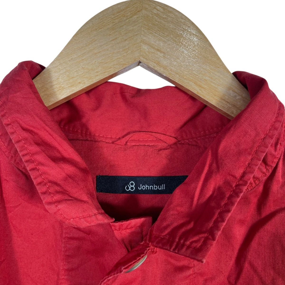 Johnbull Johnbull Red Cotton Shop Coat Lightweight Work Jacket Size US M / EU 48-50 / 2 - 3 Thumbnail