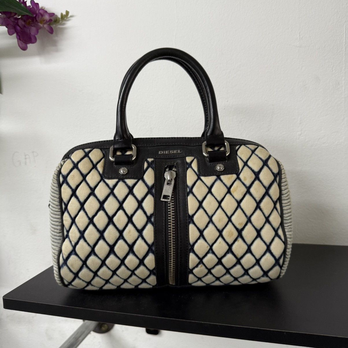 Diesel Archive 2000s Diesel Boston Handbag Size ONE SIZE - 2 Thumbnail