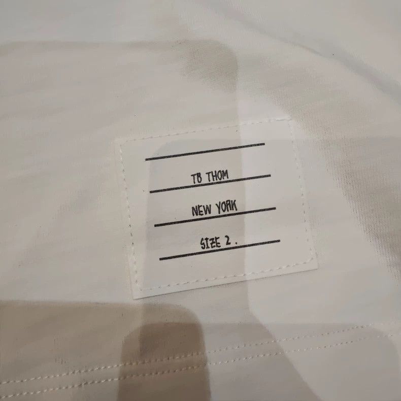Thom Browne Thom Browne Short Sleeve T-shirt Size US M / EU 48-50 / 2 - 2 Thumbnail