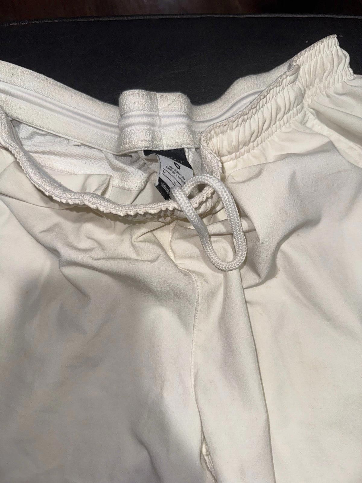 Nike VNTG Y2K Nike Dri-Fit Shorts Rare Mens Sz M White Hoop NBA Size US 32 / EU 48 - 5 Thumbnail