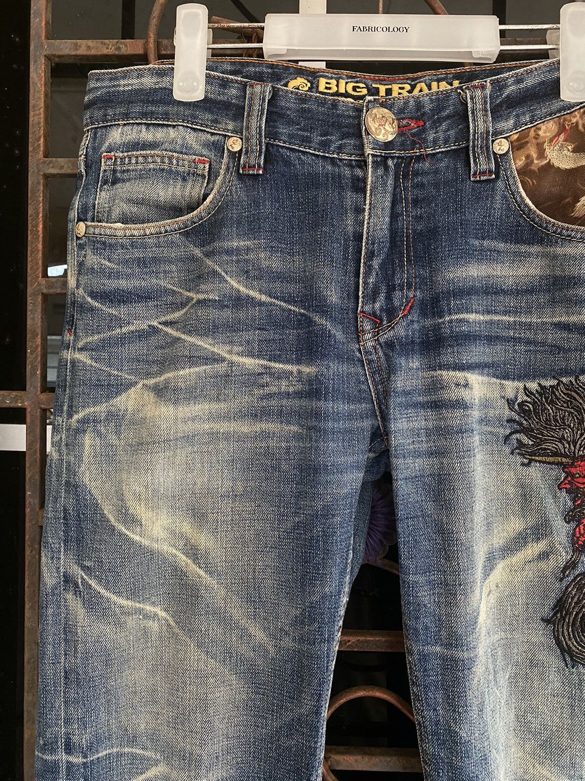 If Six Was Nine Big Train Denim Jeans Size US 32 / EU 48 - 4 Thumbnail