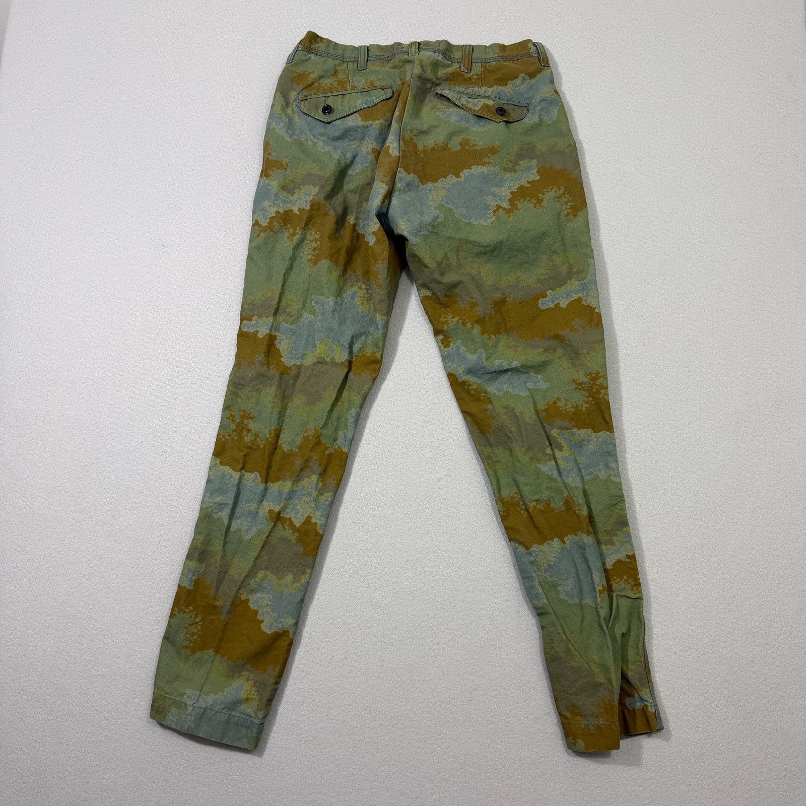 Wings + Horns Wings + Horns Camo Chino Pants Men's 30 (Fits 30x30) Green Size US 30 / EU 46 - 6 Thumbnail