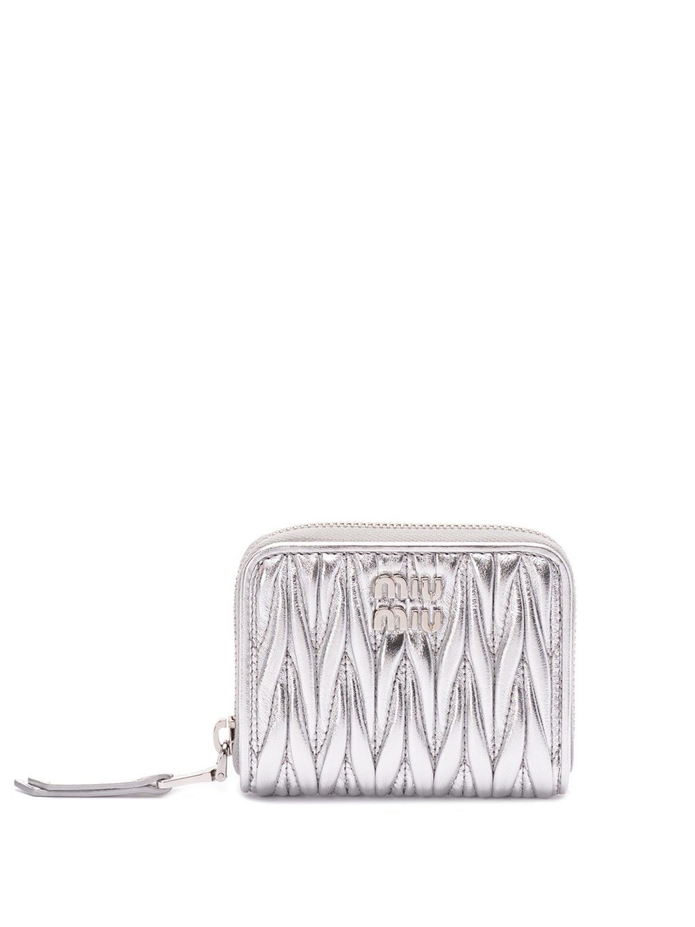 Miu Miu Matelassé Leather Coin Purse, Women's