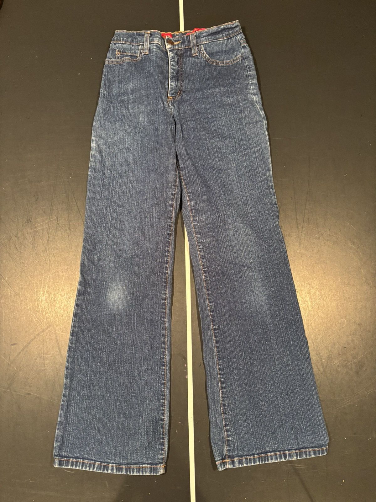 Other Wide Leg Bell Bottom Flare Denim Vintage Women’s Blue Jeans Size 25" / US 0 / IT 36 - 1 Thumbnail