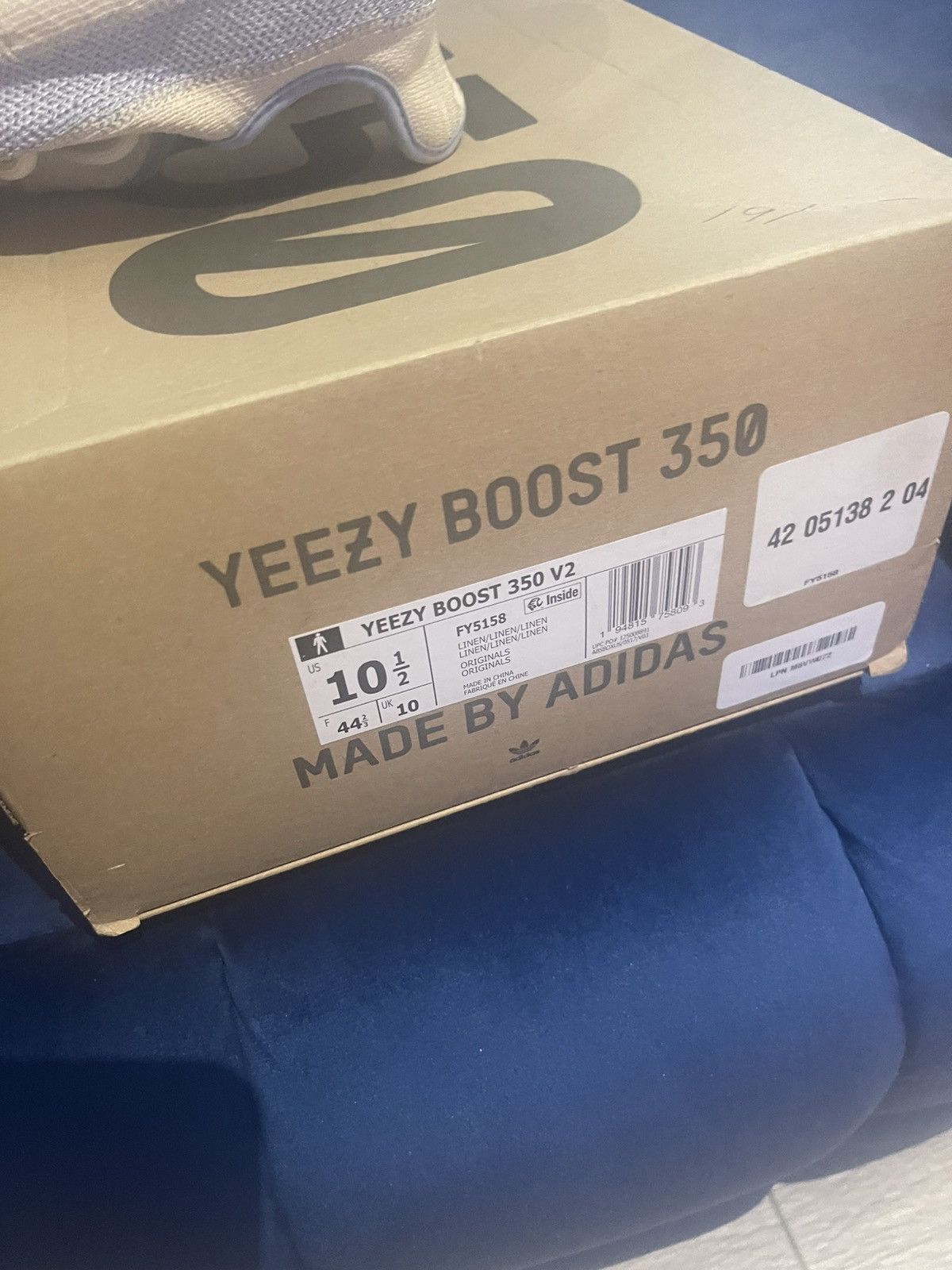 Yeezy Yeezy 350 linen Size US 10.5 / EU 43-44 - 6 Thumbnail