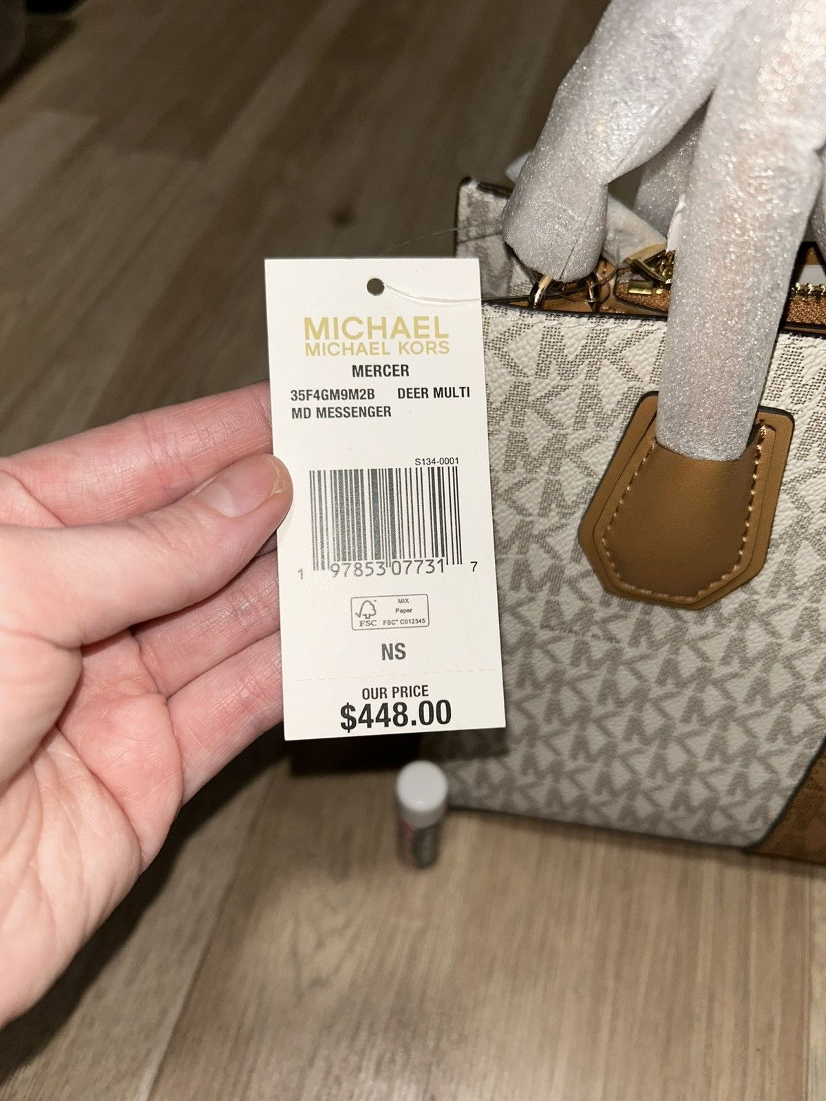 Michael Kors Michael Kors Two-Tone Mercer Bag Size ONE SIZE - 7 Thumbnail