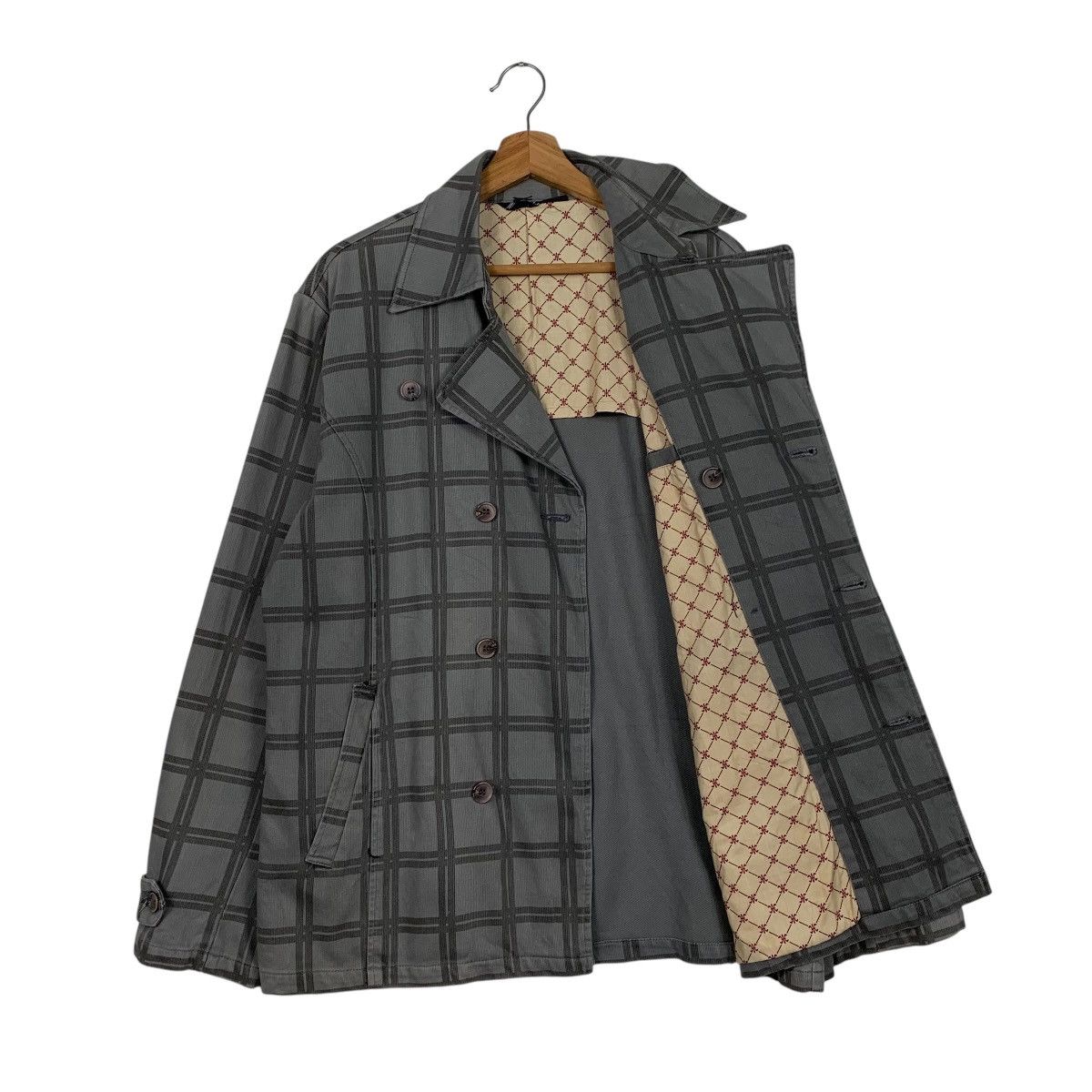 Japanese Brand Japanese Brand Checkered Double Breasted Jacket Size US L / EU 52-54 / 3 - 9 Thumbnail