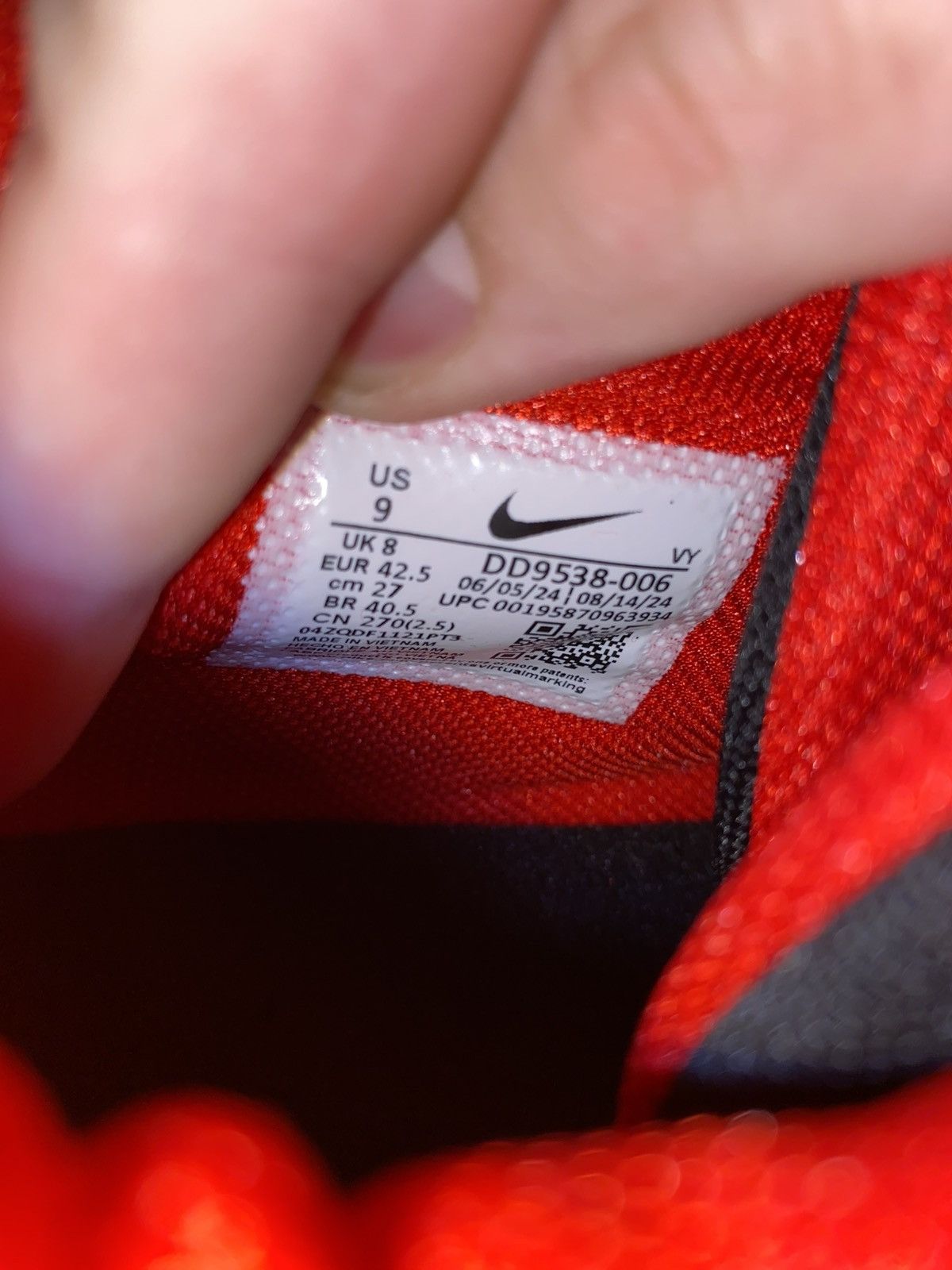 Nike Nike kd trey 5 red size 9 Size US 9 / EU 42 - 6 Thumbnail