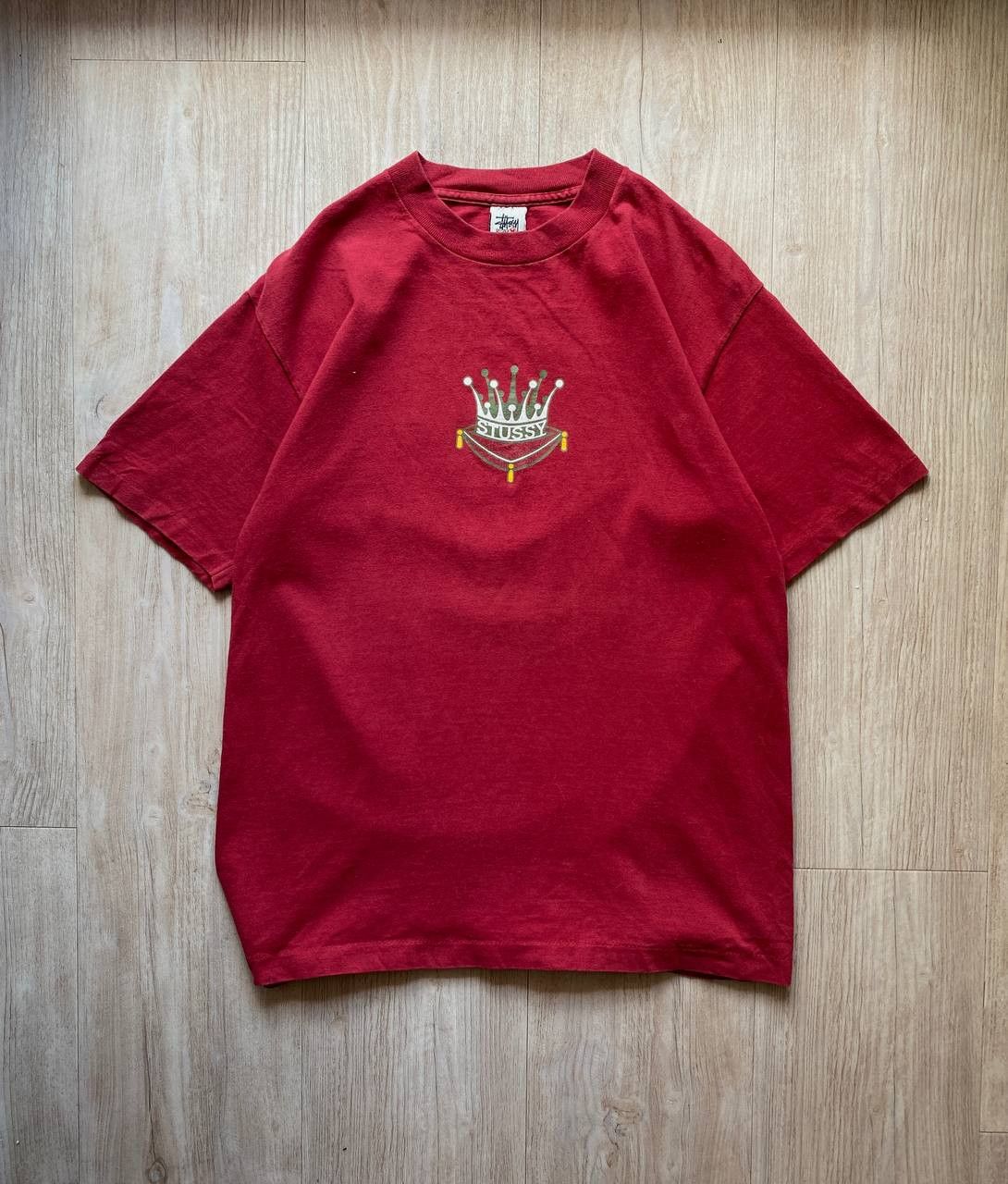 トップス 90s STUSSY crown 90's Stüssy Crown T-Shirt – OPTIONS