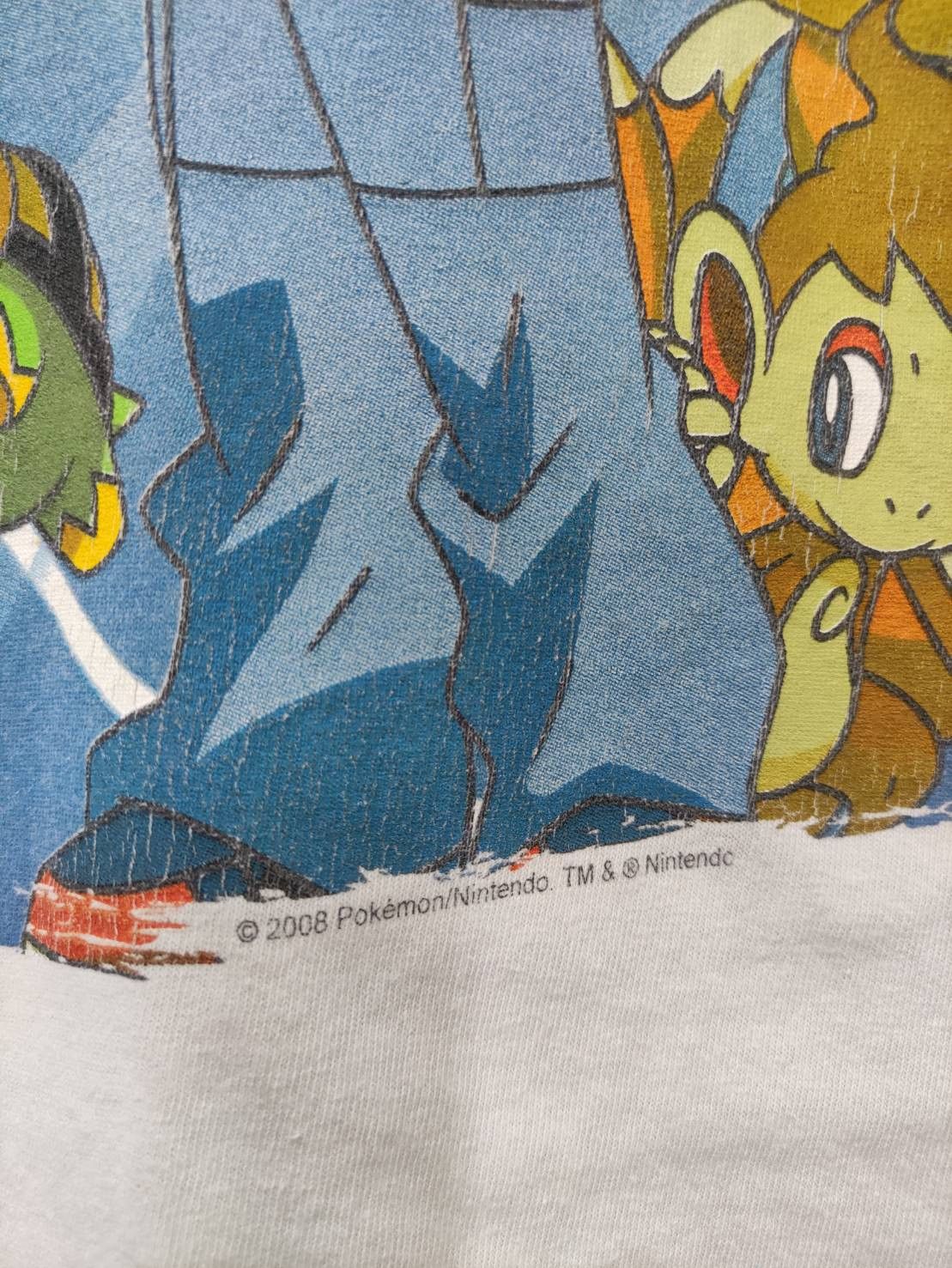 Giant Vtg 00's Pokemon Trainer Pikachu Nintedo Promo T-Shirt Size US M / EU 48-50 / 2 - 6 Thumbnail