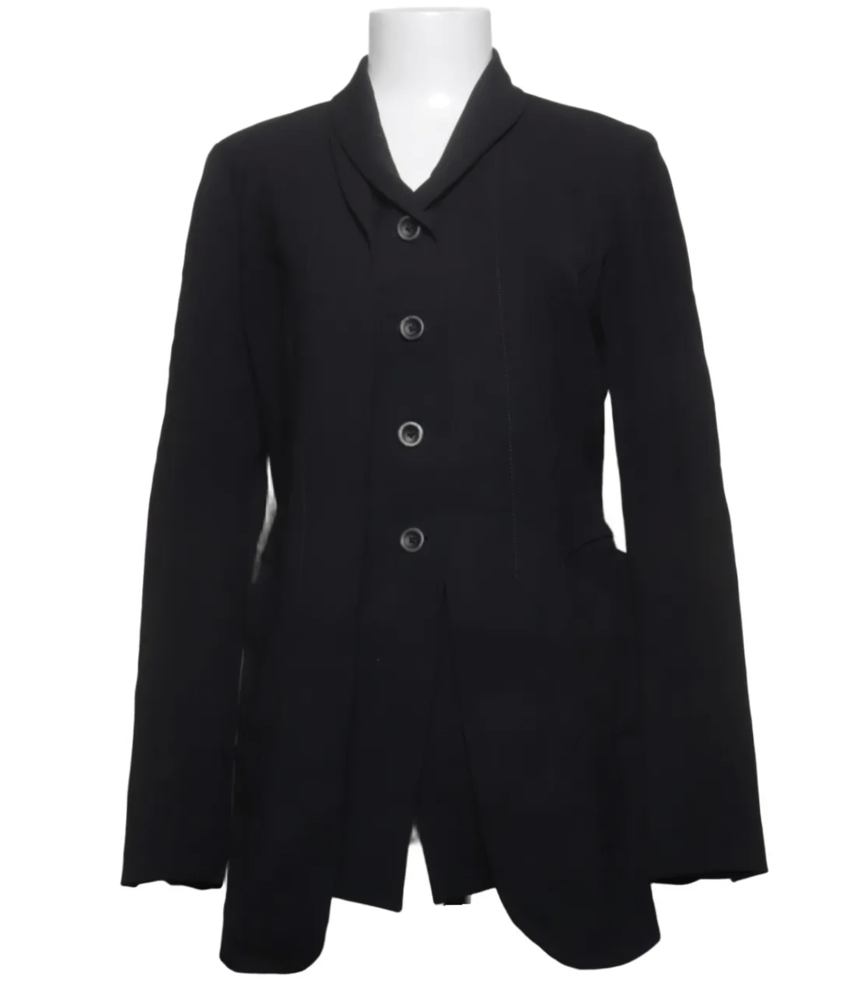 Masnada Pinstripe Long Blazer Black Size 38, Masnada – Size XS / US 0-2 / IT 36-38 - 1 Thumbnail