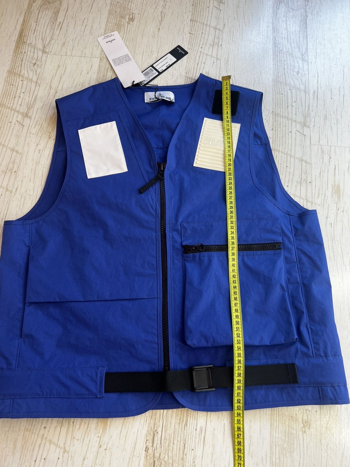 Stone Island Stone Island Marina Aluminium Tela Vest Size M Cotton New Size US M / EU 48-50 / 2 - 15 Thumbnail