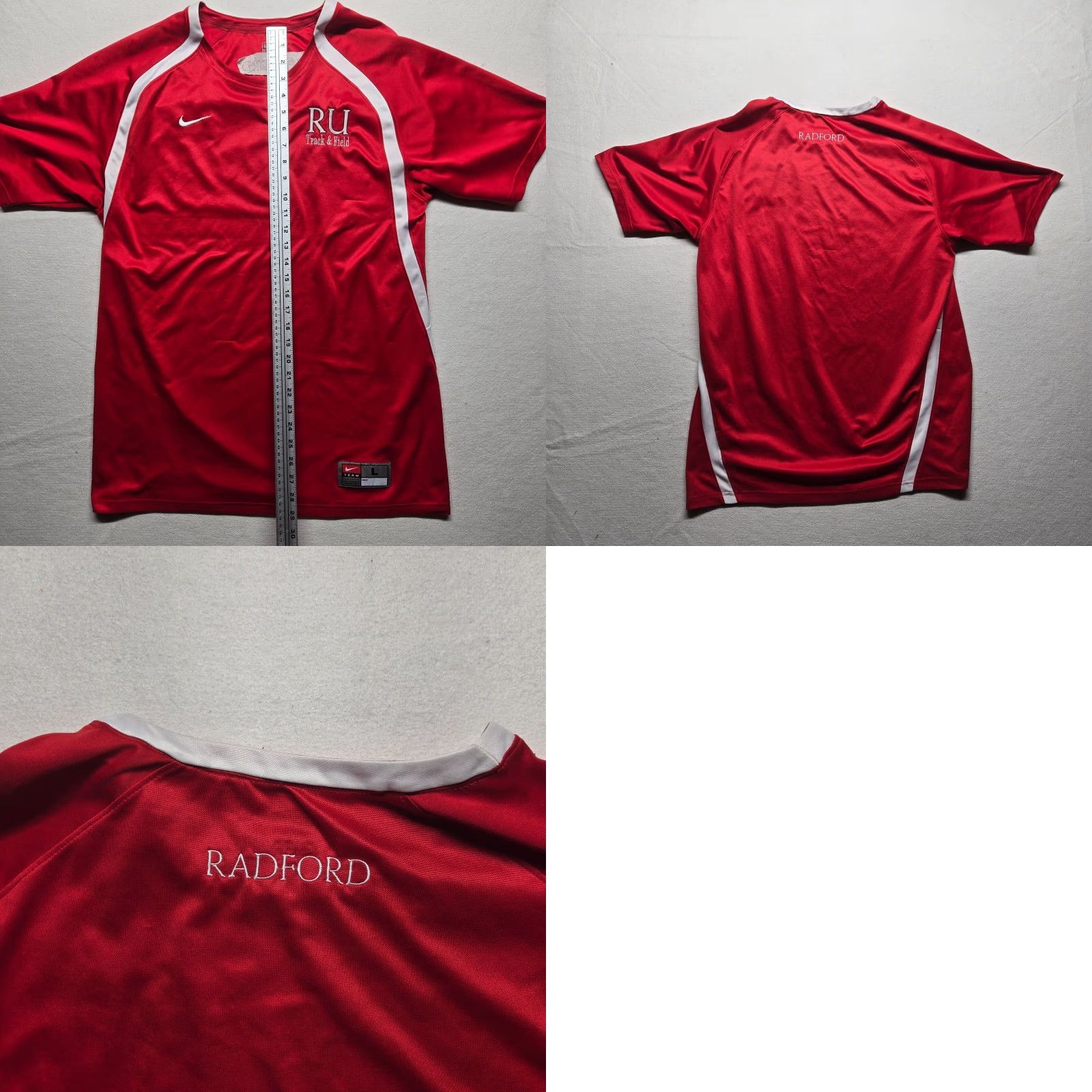 Nike Nike Shirt - Highlander University Tee - Adult L - Red - VA - 90s/College Spirit Size US L / EU 52-54 / 3 - 8 Thumbnail