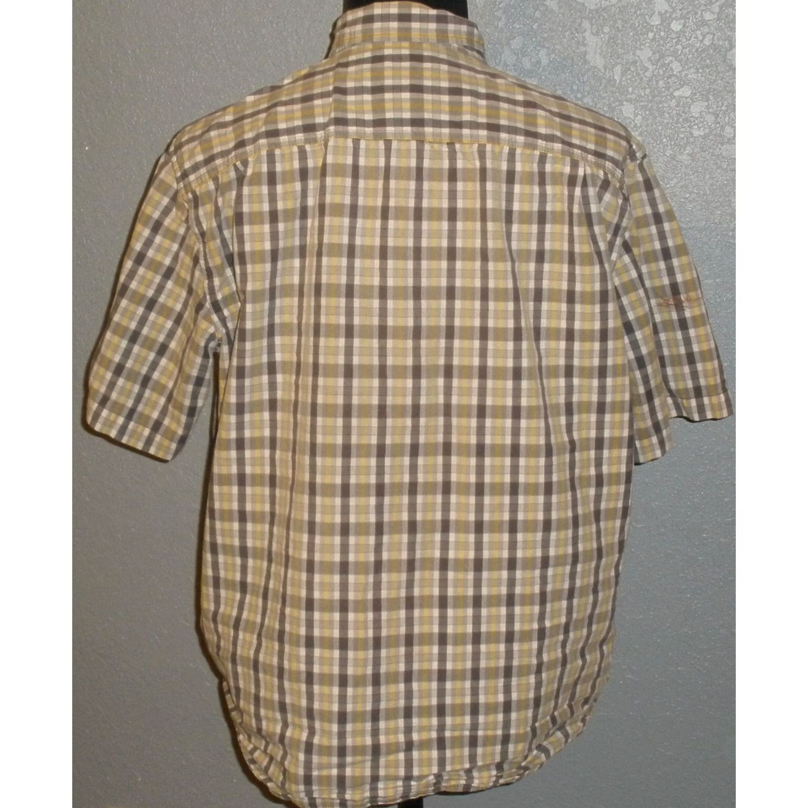 Carhartt Carhartt Shirt Plaid Button-Up Short Sleeve Mens XL Relaxed Fit Multicolor Cotton Twill Canvas Button-Down Collar Crew? Size US XL / EU 56 / 4 - 6 Thumbnail