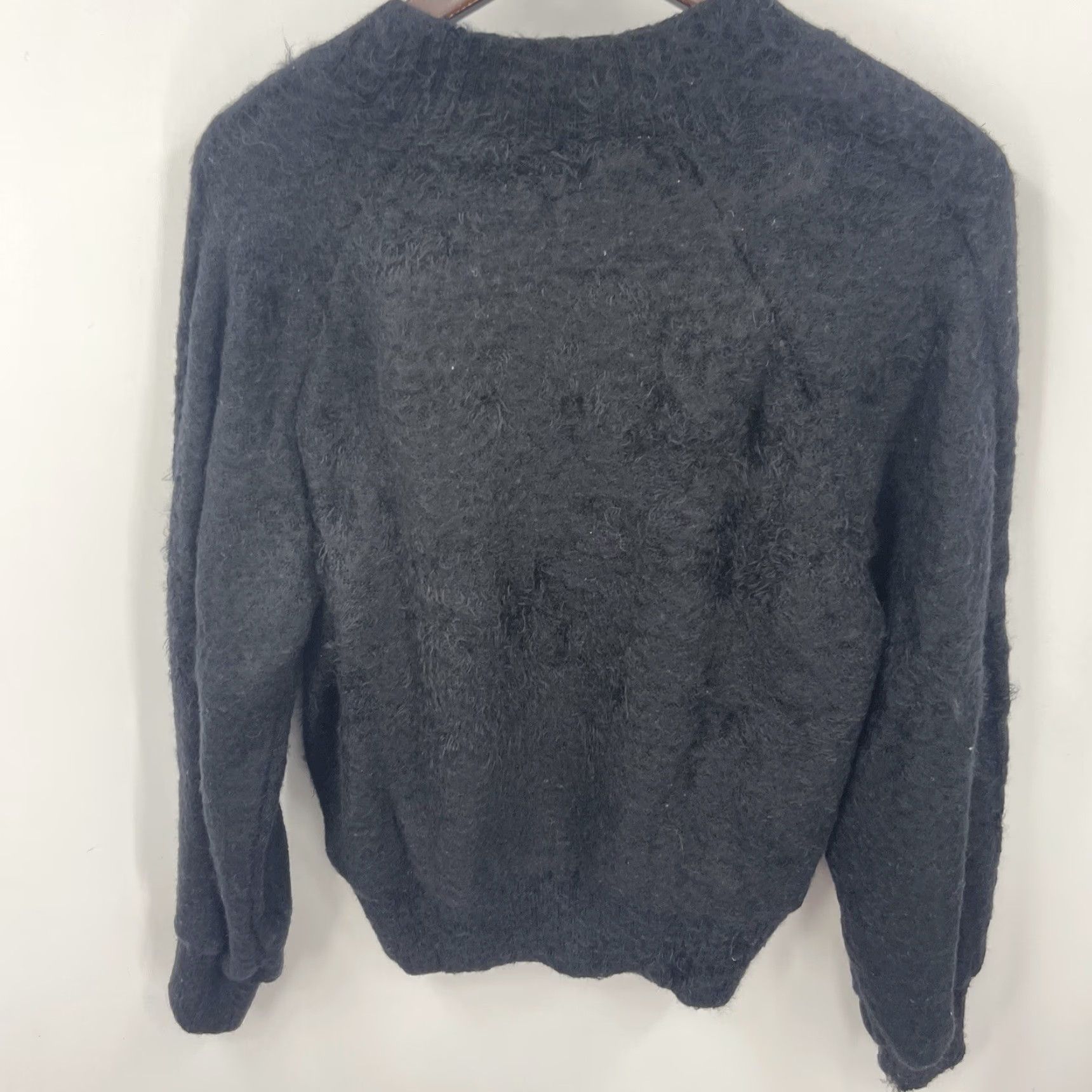Show Me Your MuMu Show Me Your MuMu Sweater Womens L Black Soft Cozy Turtleneck Long Sleeve Classic Knit Size L / US 10 / IT 46 - 3 Thumbnail
