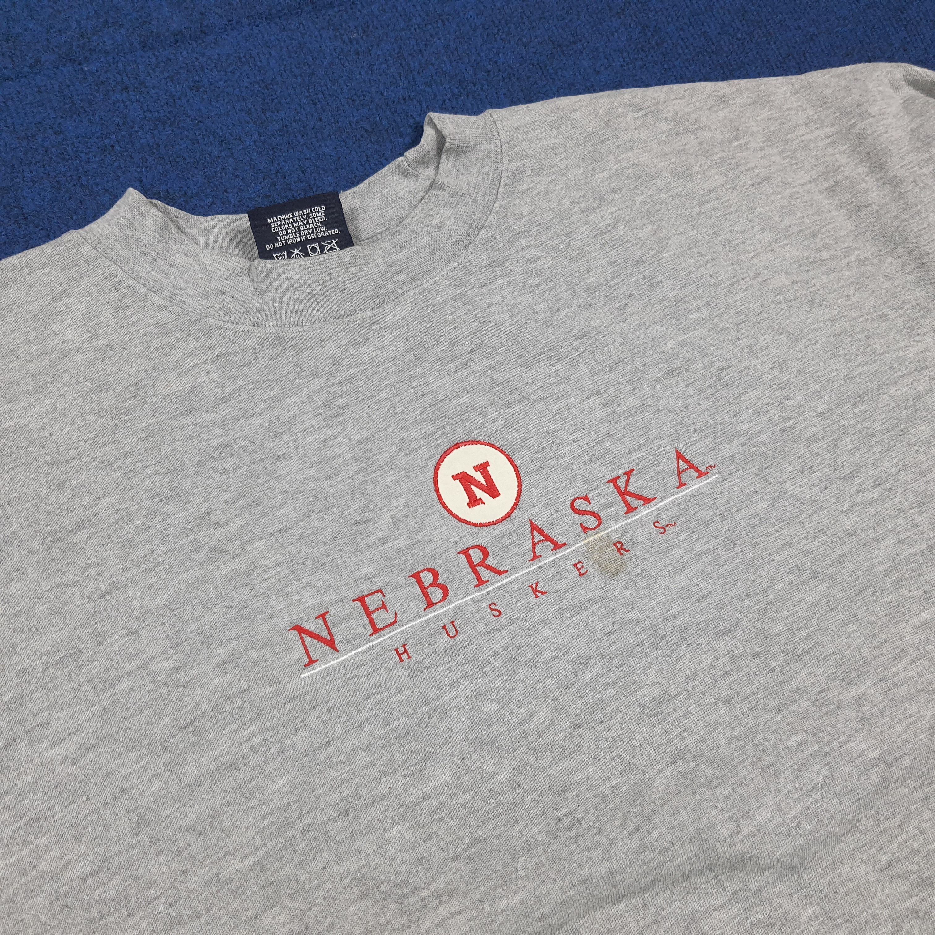 Jansport Vintage 90s Nebraska Huskers Sweatshirt University C287N22 Size US XXL / EU 58 / 5 - 2 Thumbnail