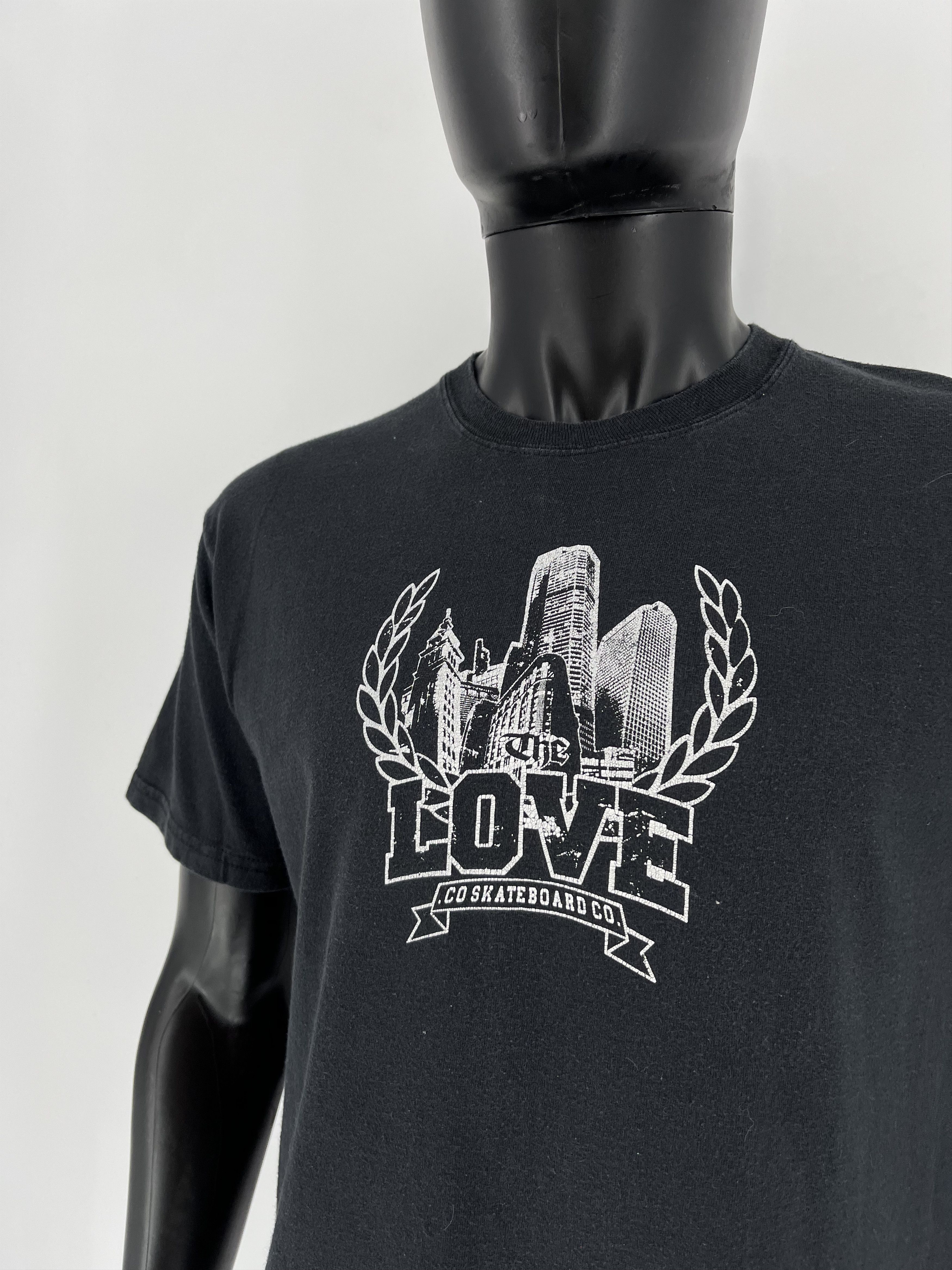 Think Skateboards × Vintage Rare Design Vintage Love Skateboard T-shirt 90s Size US M / EU 48-50 / 2 - 7 Thumbnail