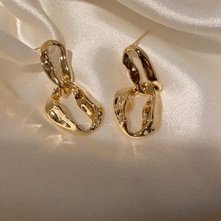 Jewelry Punk Earrings One Pairs Chrome Jewelry Size ONE SIZE - 6 Thumbnail