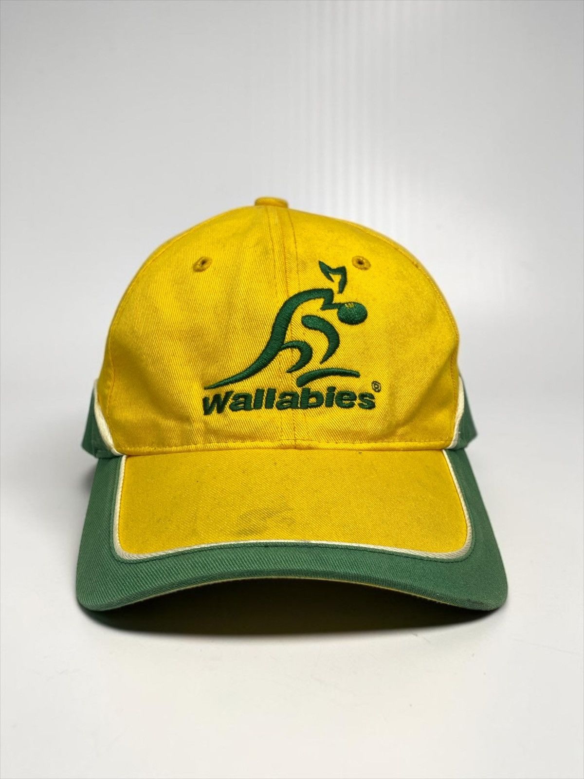 Vintage Australia Rugby Wallabies Baseball Strap Back Cap Hat Size ONE SIZE - 1 Thumbnail