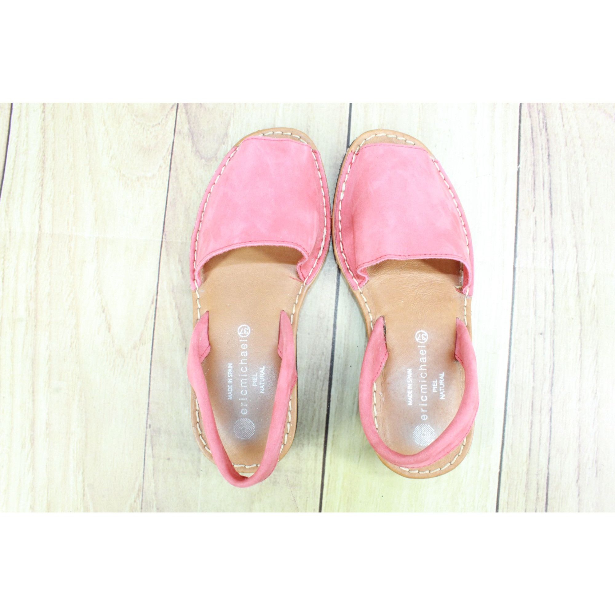 Other Eric Michael Women's Pink Salon Ankle Strap Sandals 7 Size US 7 / IT 37 - 8 Thumbnail