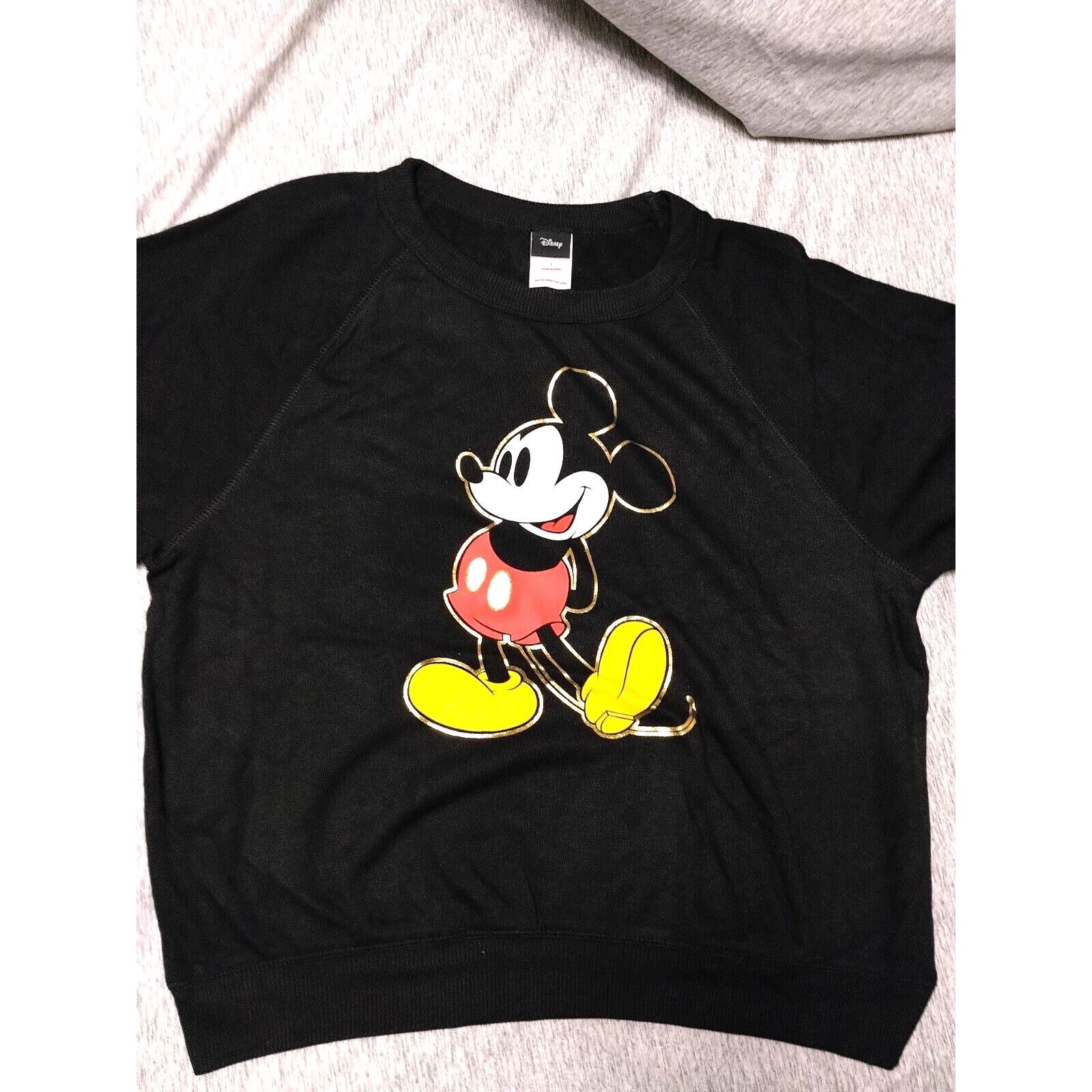Disney Disney Mickey Mouse Lightweight Sweatshirt Women /Juniors' L Size L / US 10 / IT 46 - 2 Thumbnail