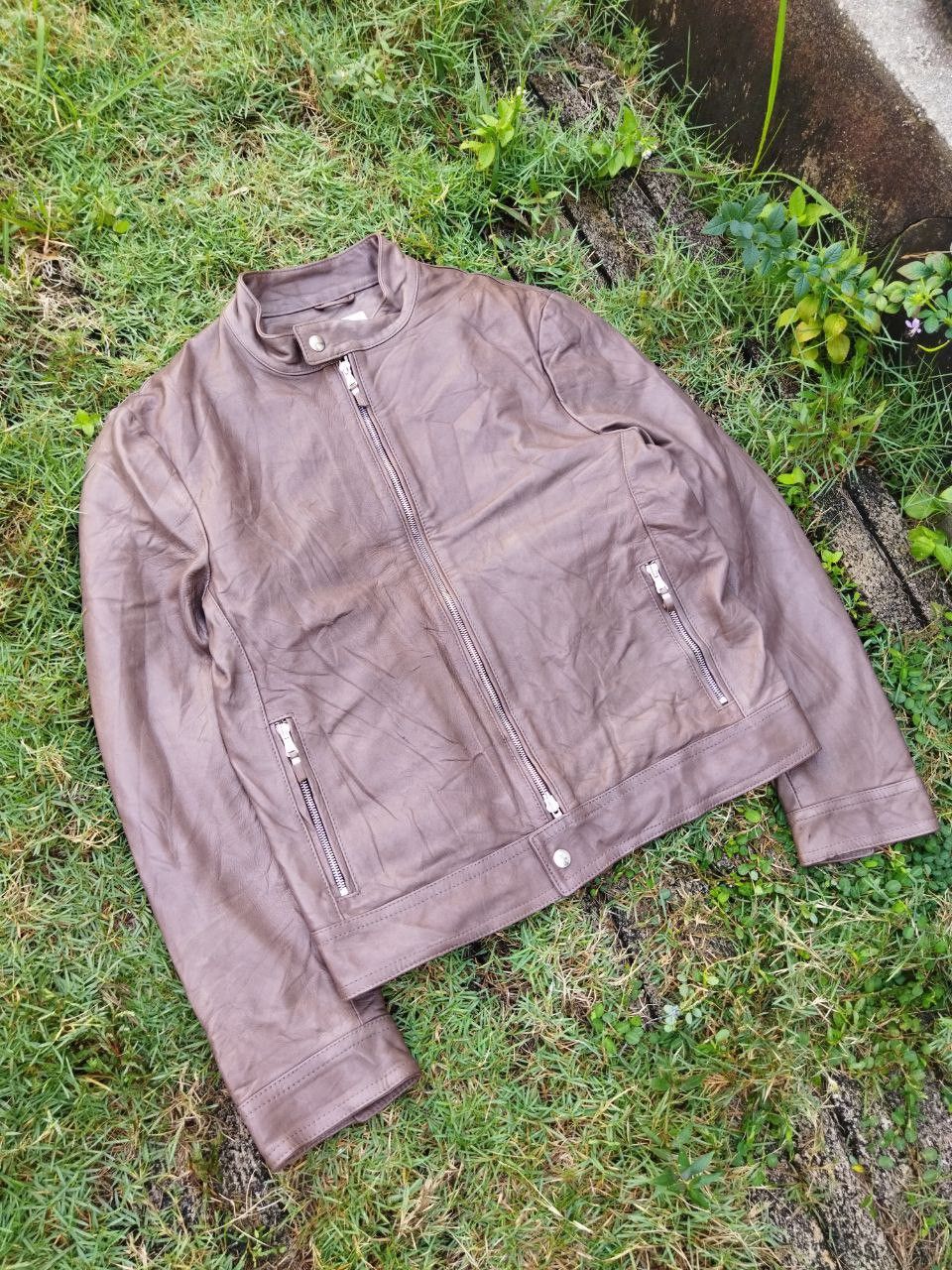 Genuine Leather Emmeti di Franco Lamb Skin Jacket Size US L / EU 52-54 / 3 - 3 Thumbnail