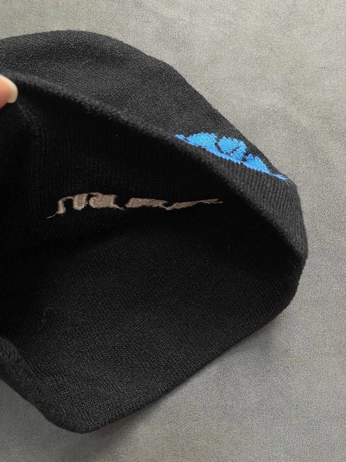 Japanese Brand Lost Intricacy Full Circle Snake No Cuff Knit Black Beanie Size ONE SIZE - 4 Thumbnail