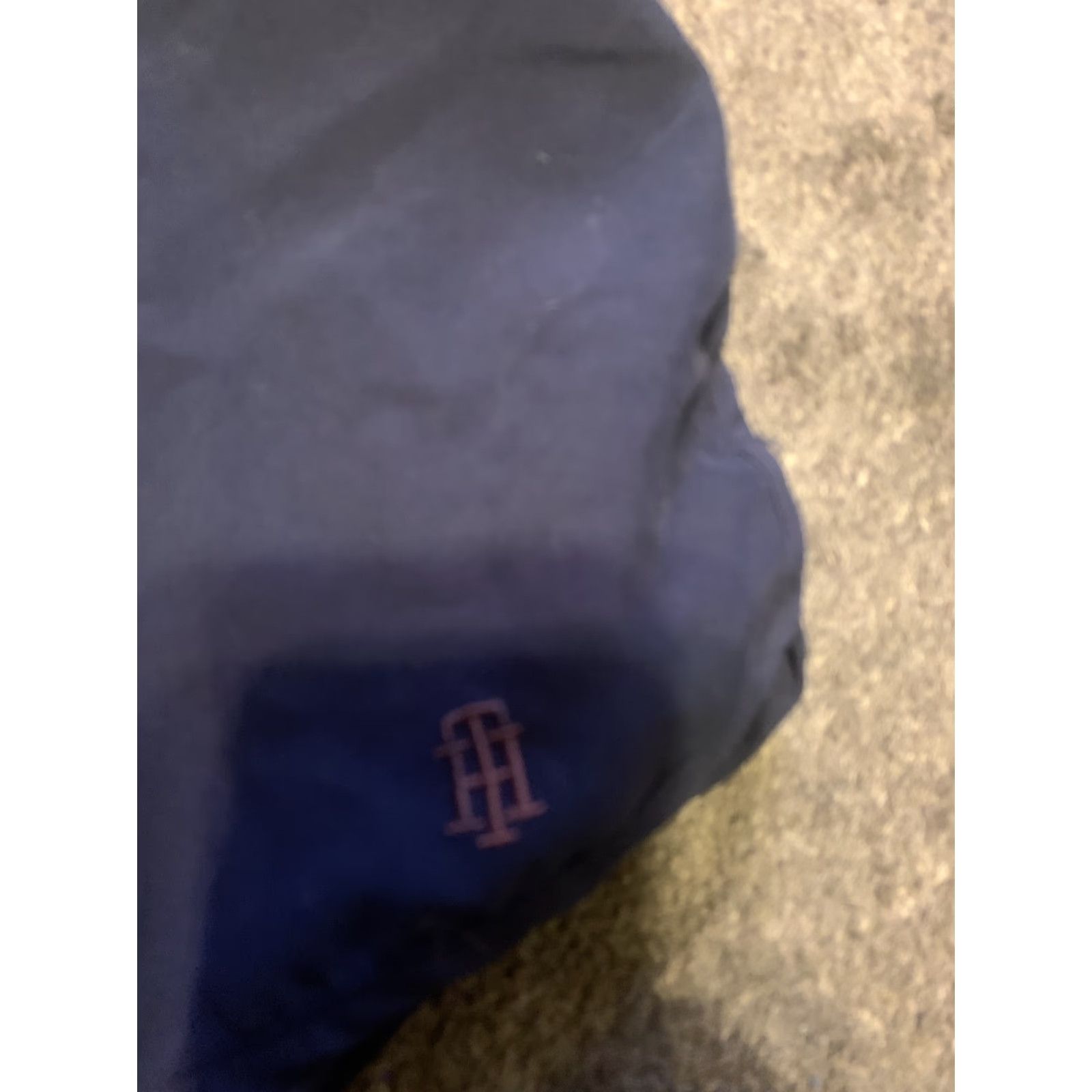 Tommy Hilfiger Tommy Hilfiger Running Shorts Blue Large Women L Activewear Nylon Polyester Sweat Shortings? Size 36" / US 14 / IT 50 - 2 Thumbnail