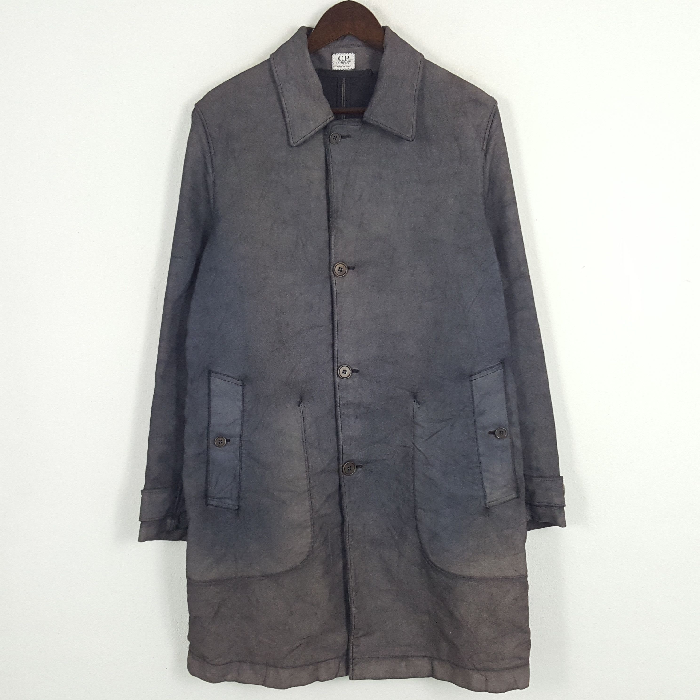 Vintage CP Company Faded Style Trench Coat Jacket