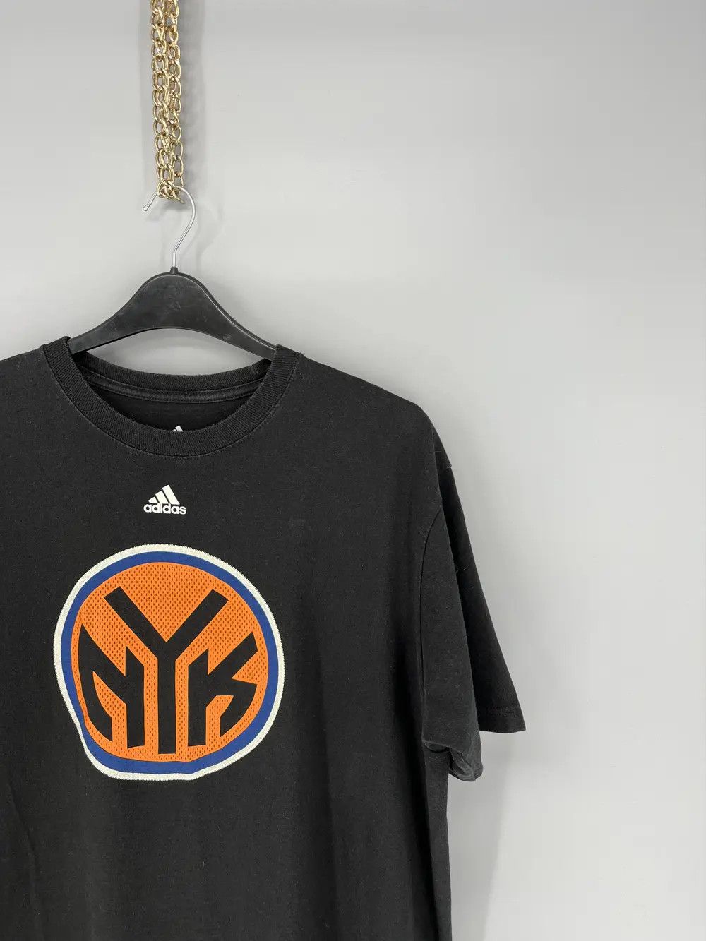 Adidas × NBA Vintage Y2K Adidas T-Shirt New York Size US L / EU 52-54 / 3 - 5 Thumbnail