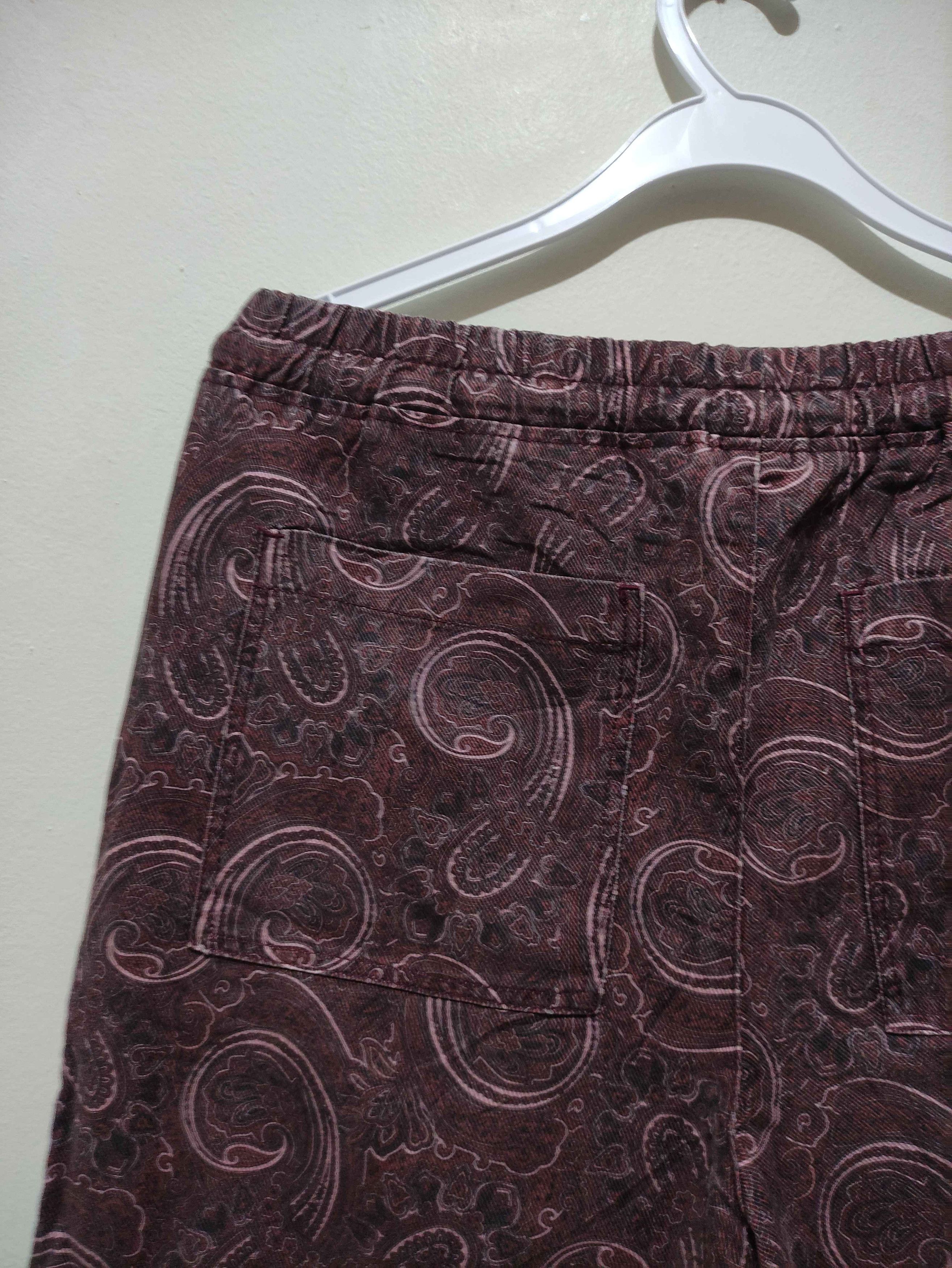 Zara Zara drawstring Paisley pants Size US 32 / EU 48 - 8 Thumbnail