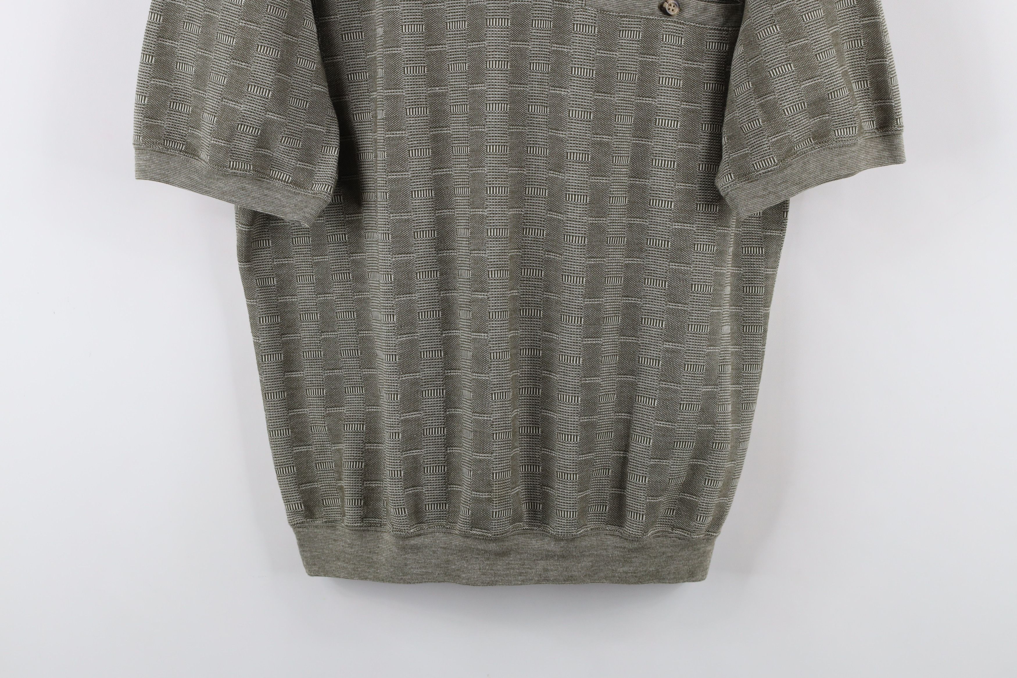Vintage Vintage 90s Streetwear Knit Collared Pullover Polo Shirt Size US M / EU 48-50 / 2 - 3 Thumbnail