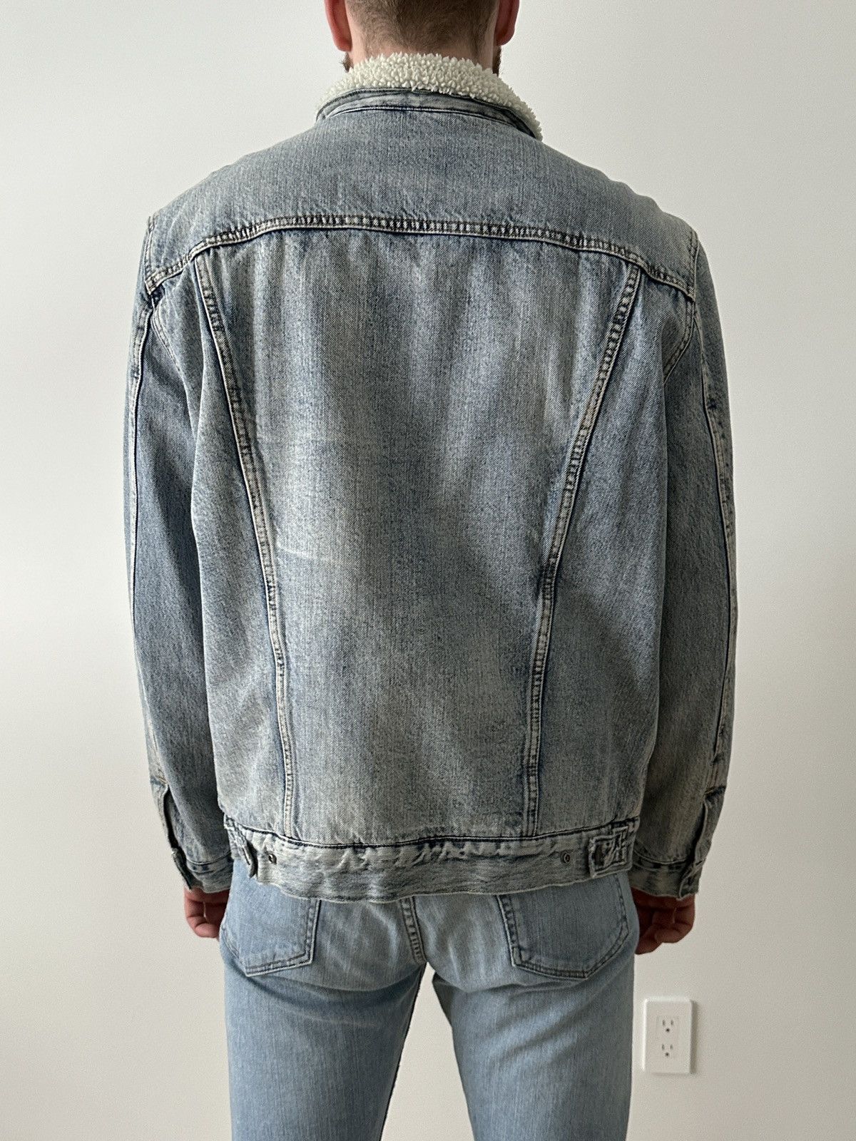 Levi's Levi’s Shepa Lined Denim Jacket Size US XL / EU 56 / 4 - 2 Thumbnail