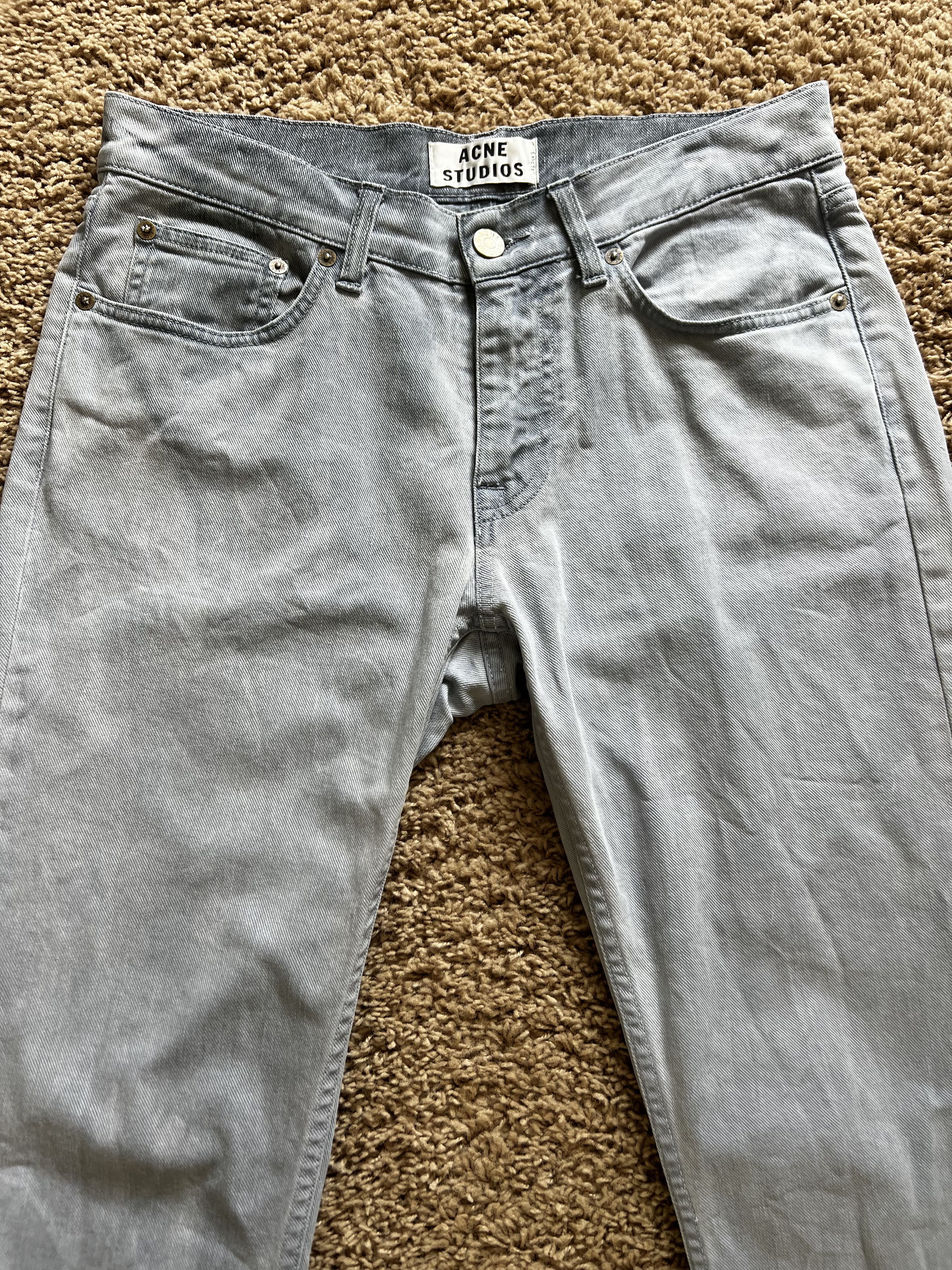 Acne Studios Acne Studios Vega Hand Dye Sky Denim Size US 30 / EU 46 - 2 Thumbnail