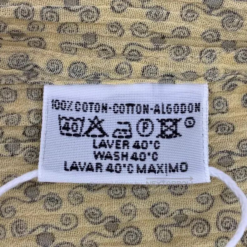 Other Hermes size 41 Yellow Pattern Printed Full Print Cotton Col Size US XS / EU 42 / 0 - 7 Thumbnail