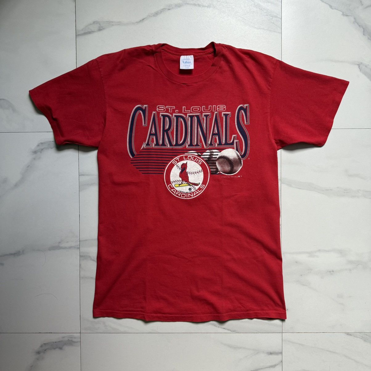 Tultex Vintage St. Louis Cardinals Graphic Tee Size US XL / EU 56 / 4 - 2 Thumbnail