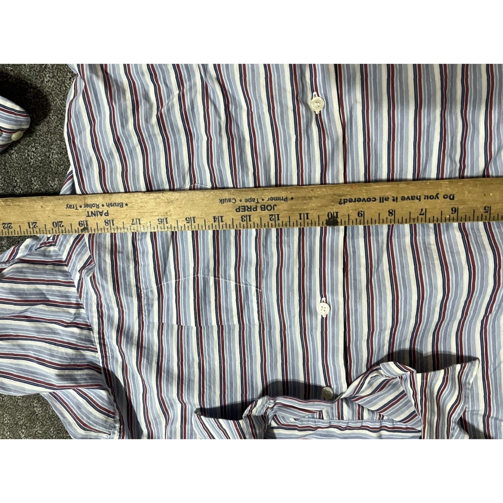 J.Crew J Crew Shirt Mens Sz M Multicolored Striped 100’s 2 Ply Cotton Long Sleeve Button Up Size US M / EU 48-50 / 2 - 4 Thumbnail