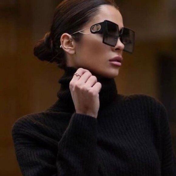 Dior 🕶️ New Dior 30MONTAIGNE SU 20A5 Sunglasses - Dark Havana Size ONE SIZE - 4 Thumbnail
