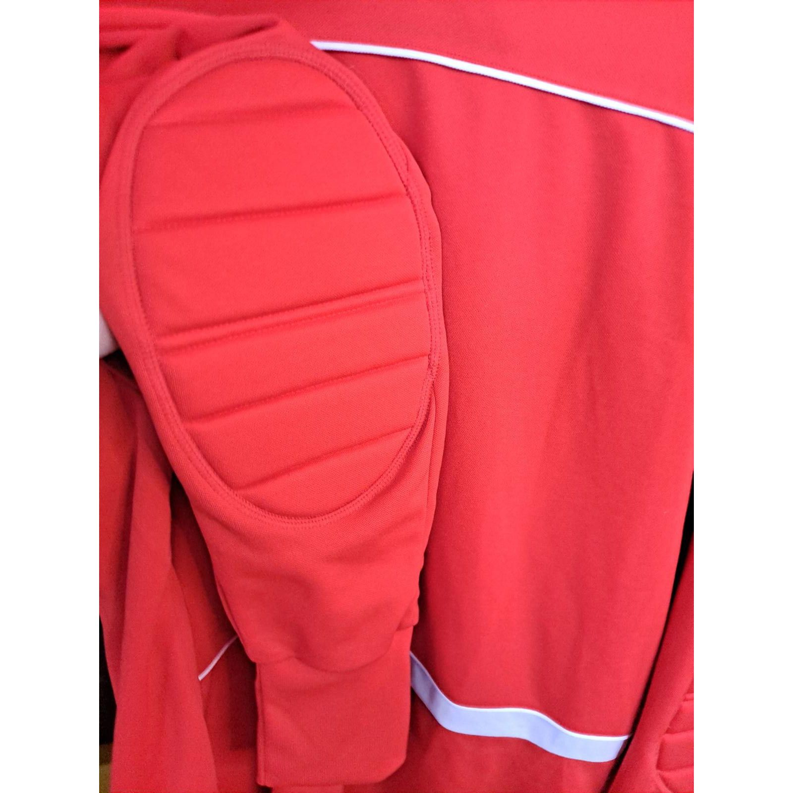 Adidas Adidas Red Climalite Long Sleeve Shirt with Reinforced Elbow Size ONE SIZE - 3 Thumbnail