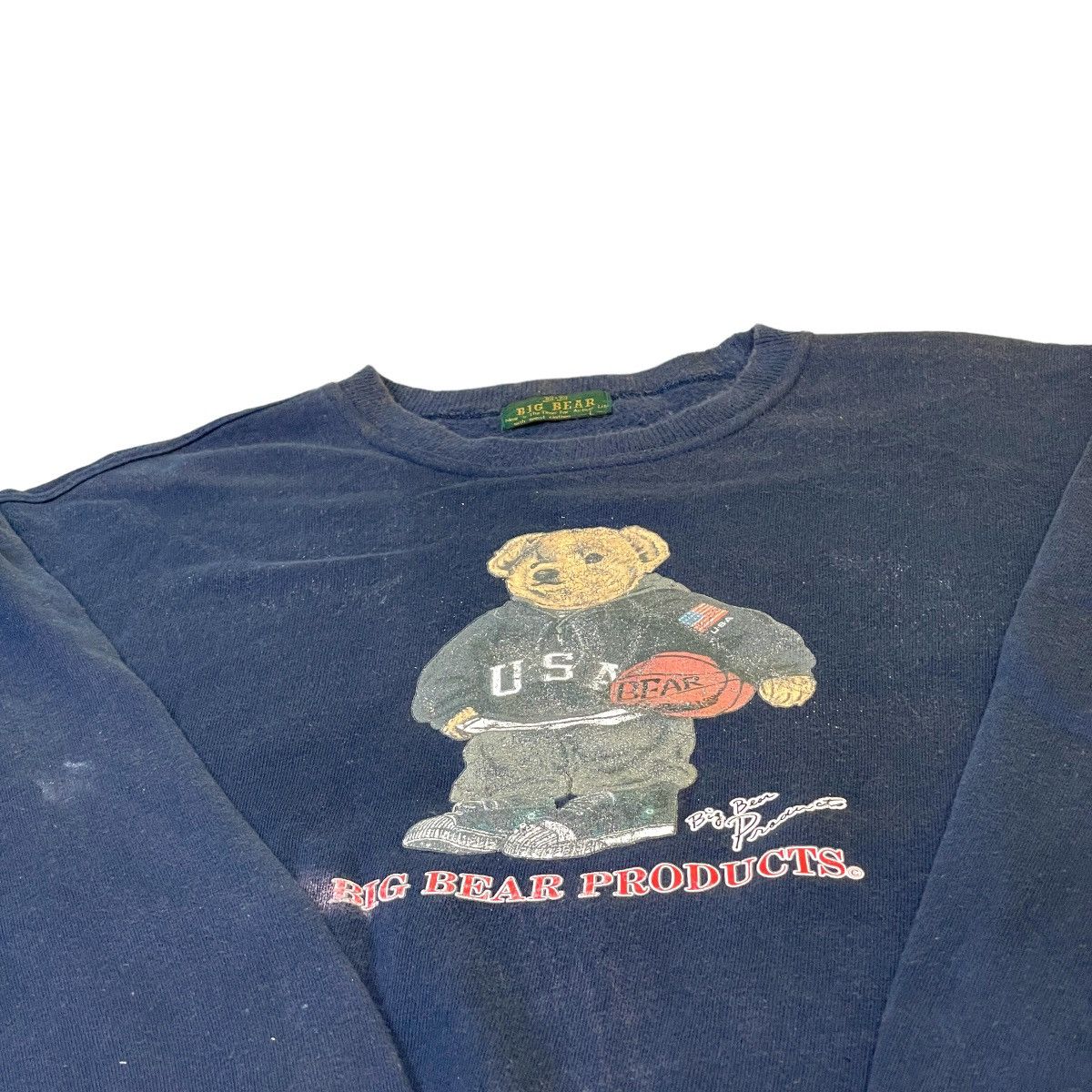 NBA Vintage USA Big Bear Products Sweatshirt Size US L / EU 52-54 / 3 - 8 Thumbnail