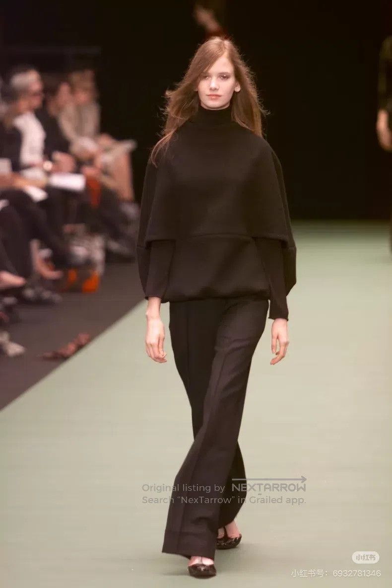 Junya Watanabe JUNYA WATANABE Black Wool Cape with Wool Size S / US 4 / IT 40 - 6 Thumbnail