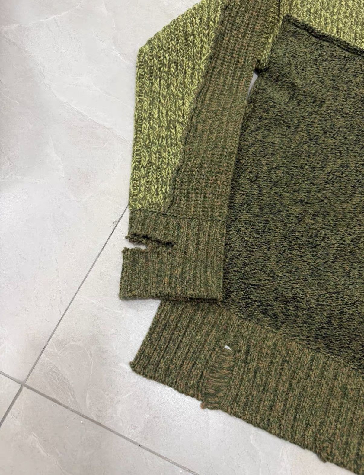 Ambush Design Ambush Distressed Sweater J34 Size US S / EU 44-46 / 1 - 7 Thumbnail