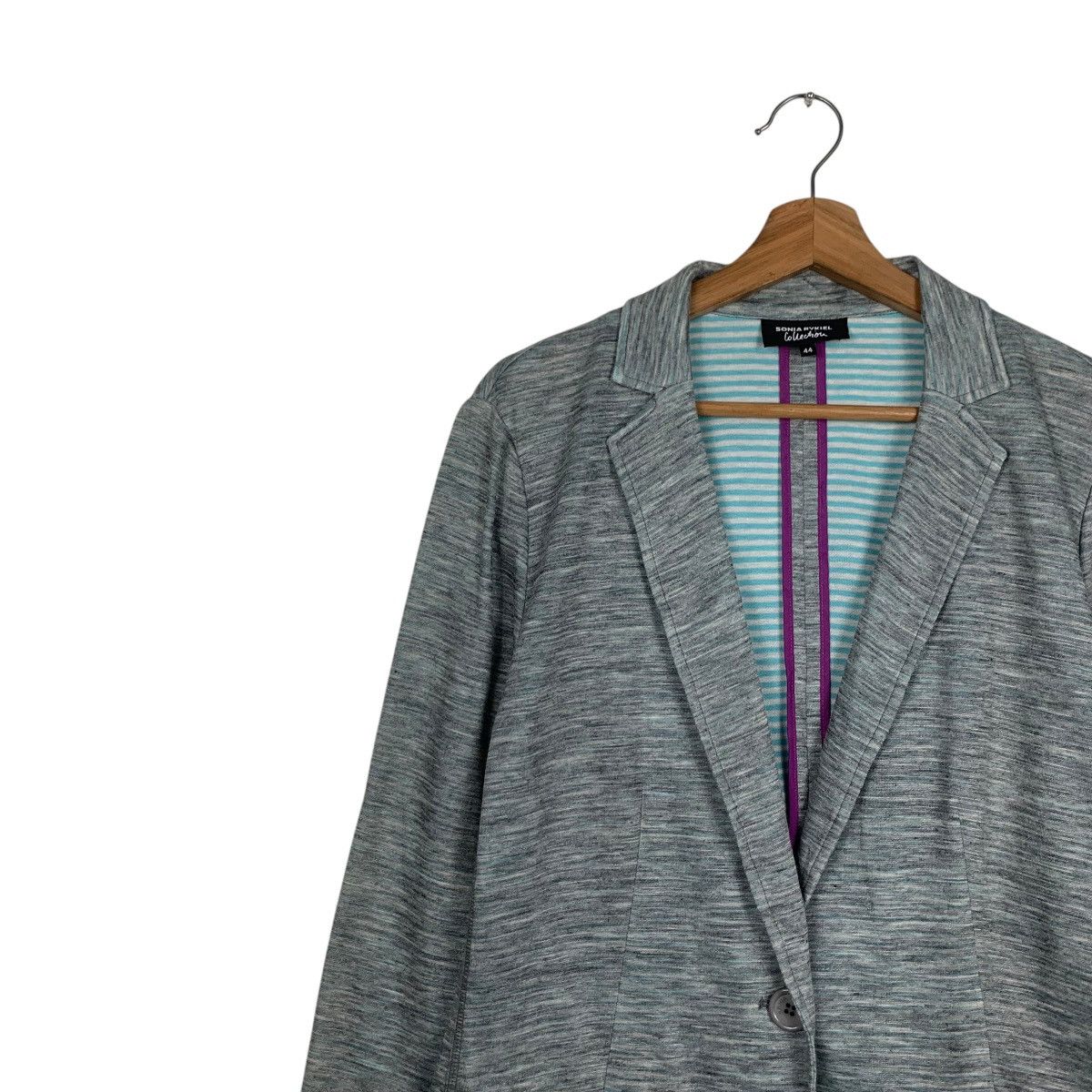Sonia Rykiel SONIA RYKIEL Collection Casual Suit Jacket Blazer #1808-C16 Size L / US 10 / IT 46 - 6 Thumbnail