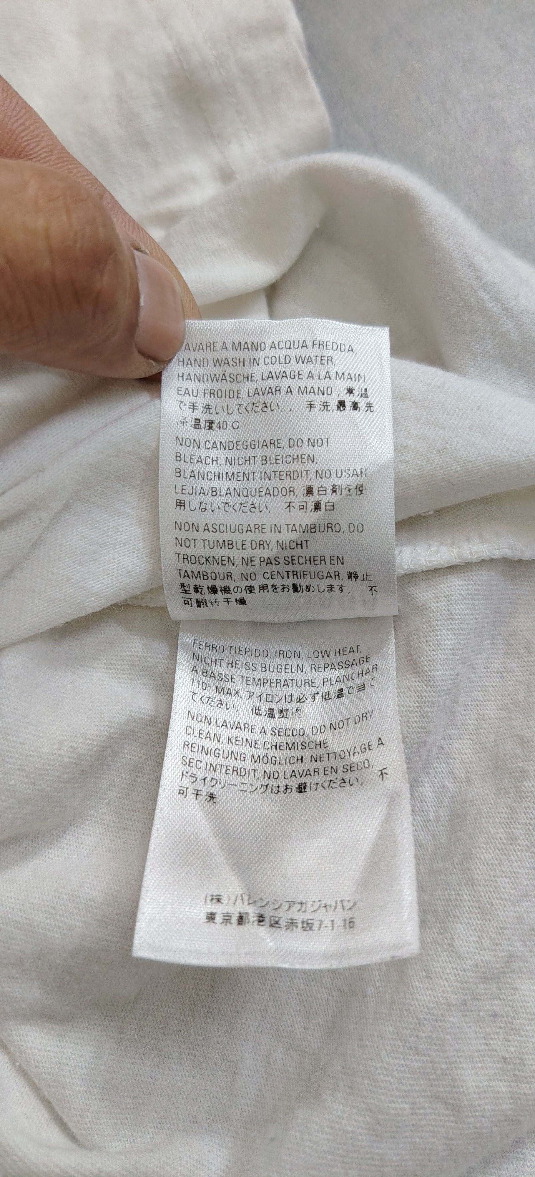 Balenciaga SS18 Balenciaga Fuel Gauge Tee Size XS / US 0-2 / IT 36-38 - 7 Thumbnail